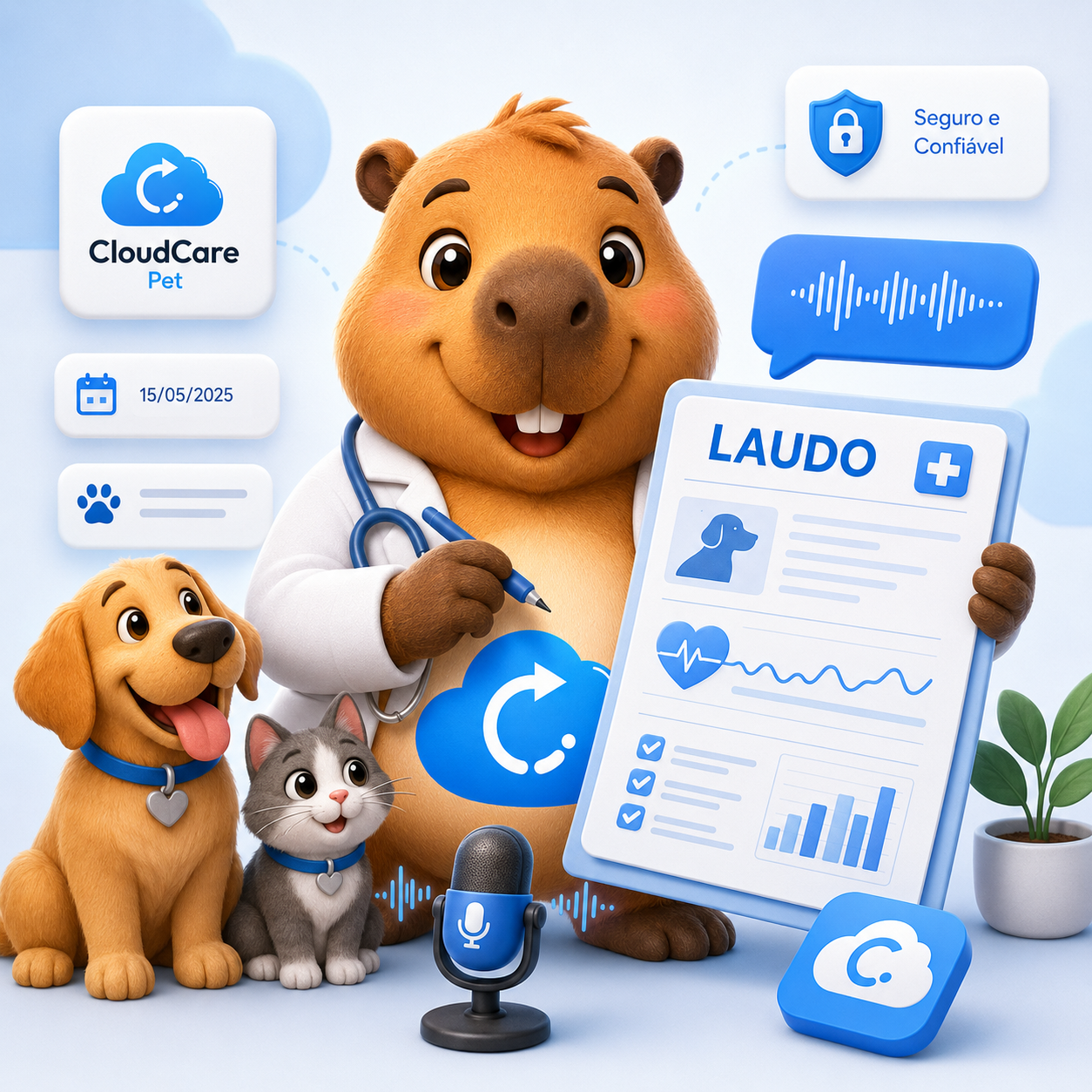 Laudo gerado pelo veterinário